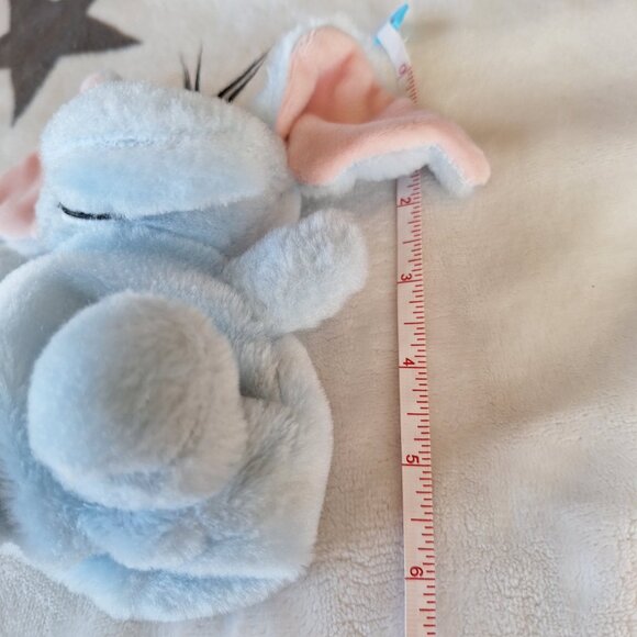 2022 Aurora Dr Seuss Horton Hears A Who Palm Pal Plush Blue Elephant 6" - Picture 6 of 6